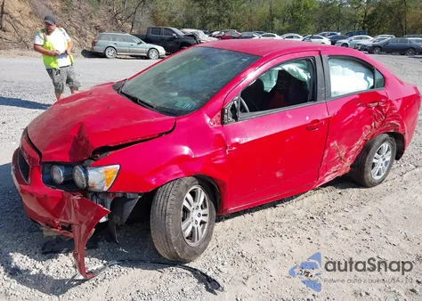 2012 Chevrolet Sonic 2Ls from USA, damaged, VIN 1G1JA5SH2C4172618